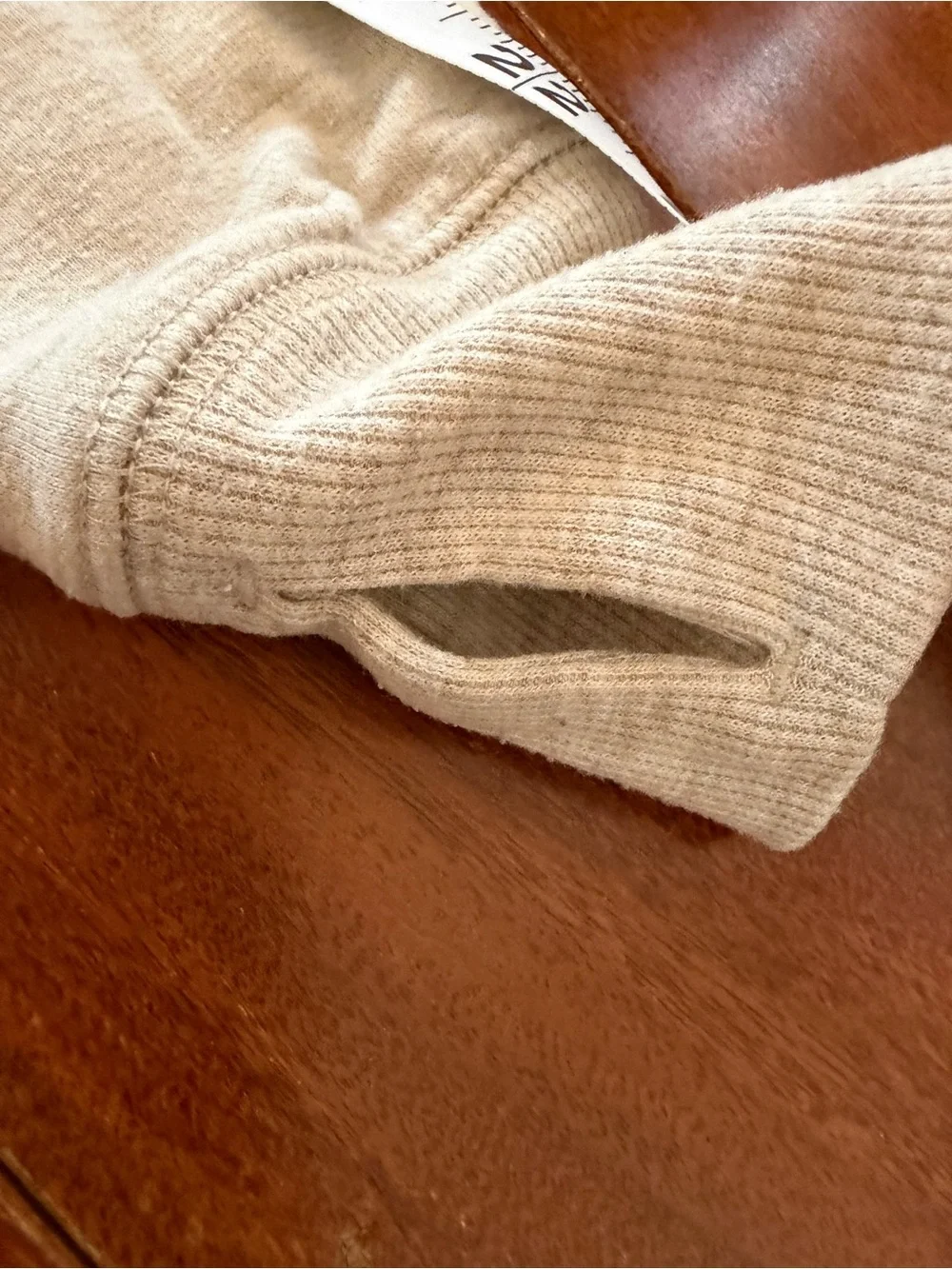 Danskin Neutral Beige Pullover Hoodie